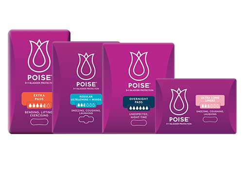 Poise® Liners, Ultrathins and PADS